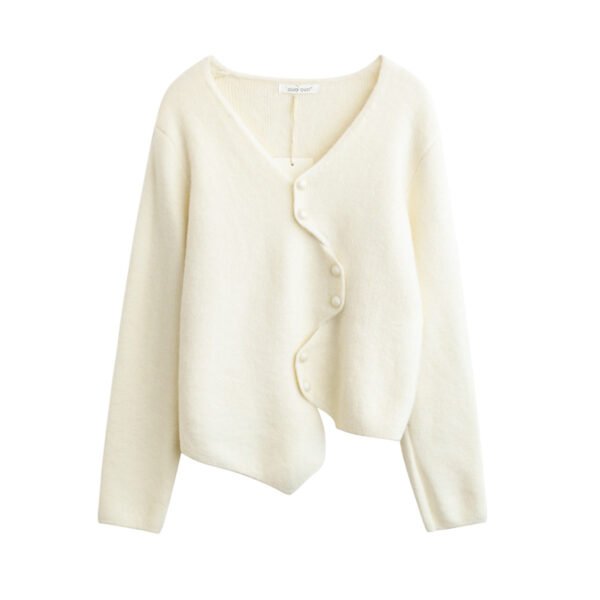 Irregular V Collar Blazers - Image 5