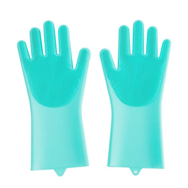 Silicone Dog Grooming Comb & Bath Brush Glove - Image 2