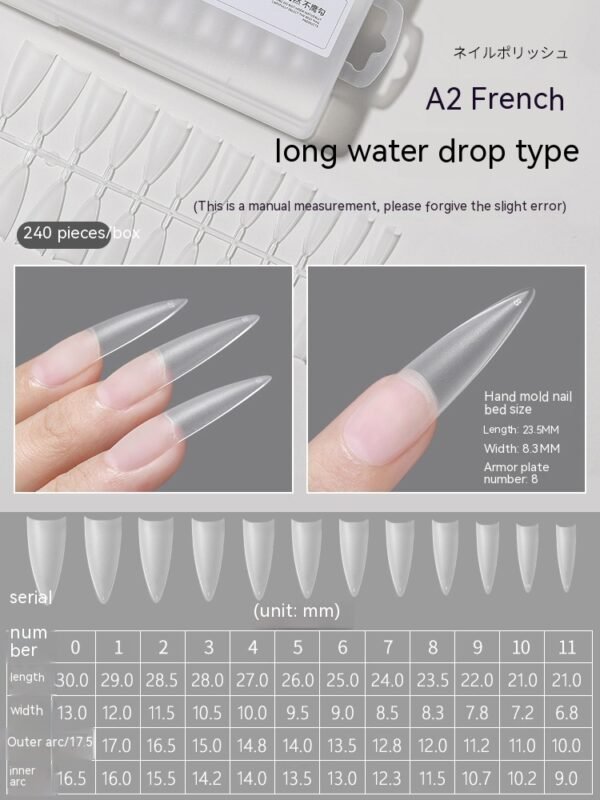 Nail Art Carving-free Grinding Long Trapezoid - Image 7