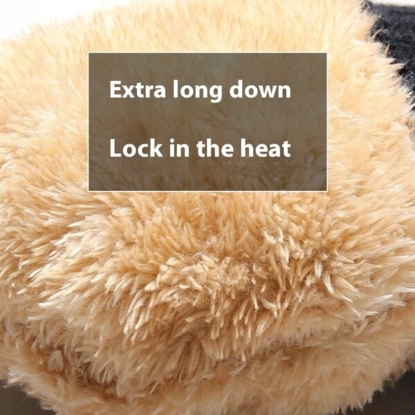 Winter Women's Double Layer Fleece-lined Thickened Cold Protection Warm Cycling - Image 2