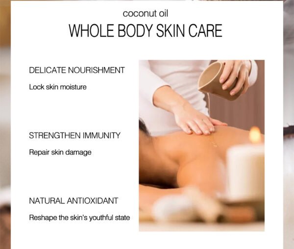 Coconut Skin Care Massage Body Care Essential Oil - Image 3