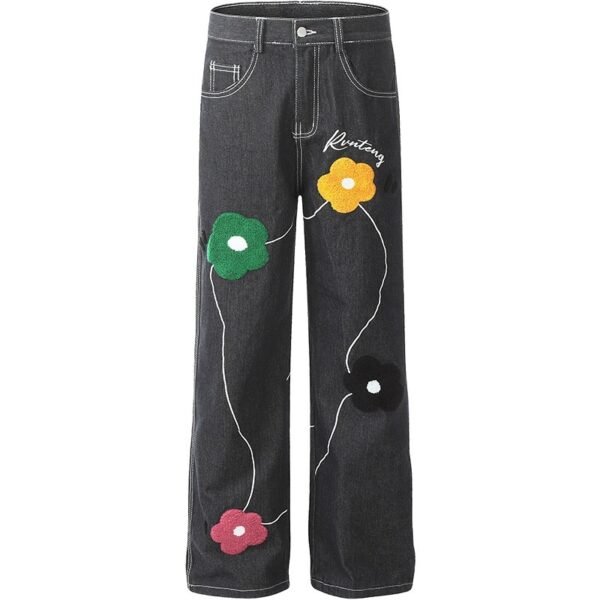 Songmei Retro Small Wide-leg Pants - Image 5