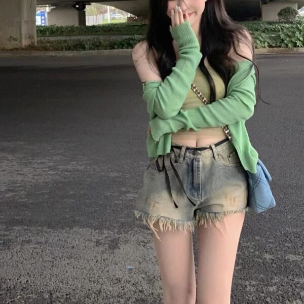 American Retro Loose Street Wide Leg Jeans - Image 7
