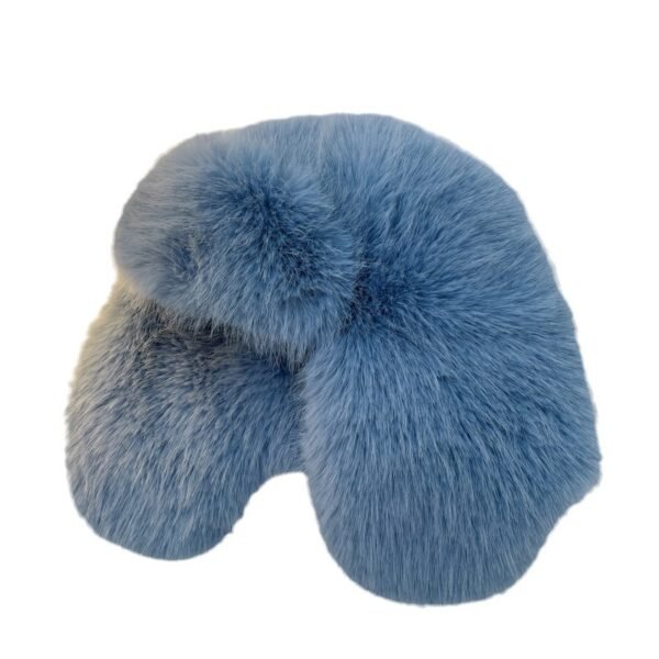 Blue Mink Velvet Ushanka Female Northeast Plush Bonnet - Image 5