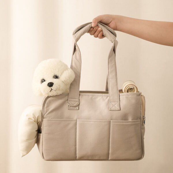 Cotton Pet Carrier Bag - Soft and Breathable - Image 4