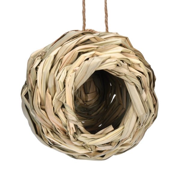 Straw Spherical Round Mouth Outdoor Bird Nest - Image 6
