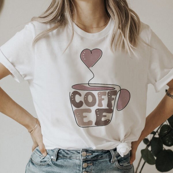 Sweet Cute Letters T-shirt Loose Round Neck - Image 4