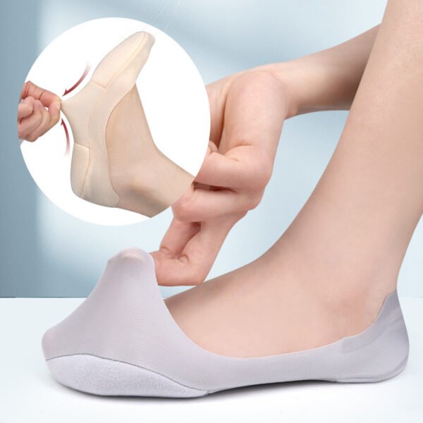 Women's Arch Invisible Low Cut Socks Soft Sponge Shock Absorption - Image 3