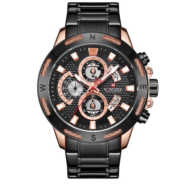 Men's Large Dial Waterproof Luminous Quartz Watch - Image 3