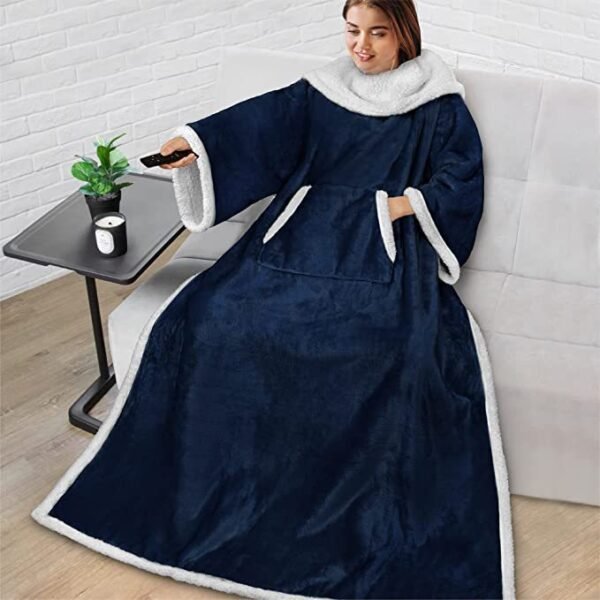 Composite Lambswool TV Blanket Home Lazy - Image 9