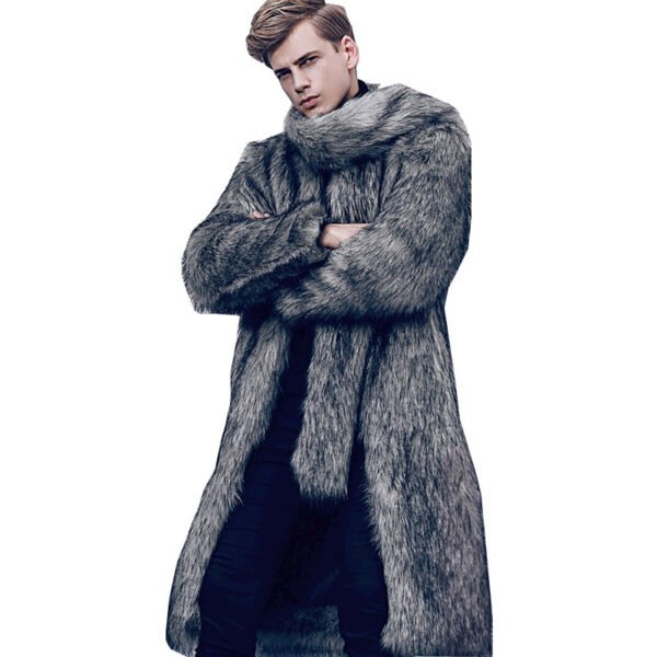 Men's Casual Coat With Lapel - Image 5