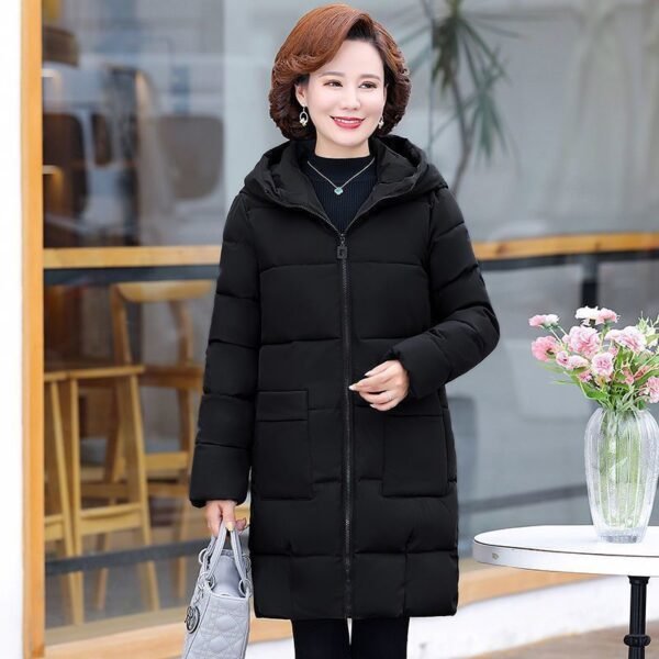 Down Cotton-padded Coat For Middle-aged And Elderly Outer Wear - Image 7
