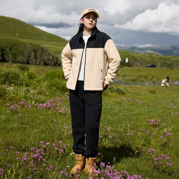 Polar Fleece Fleece-lined Thickened Coat - Image 4