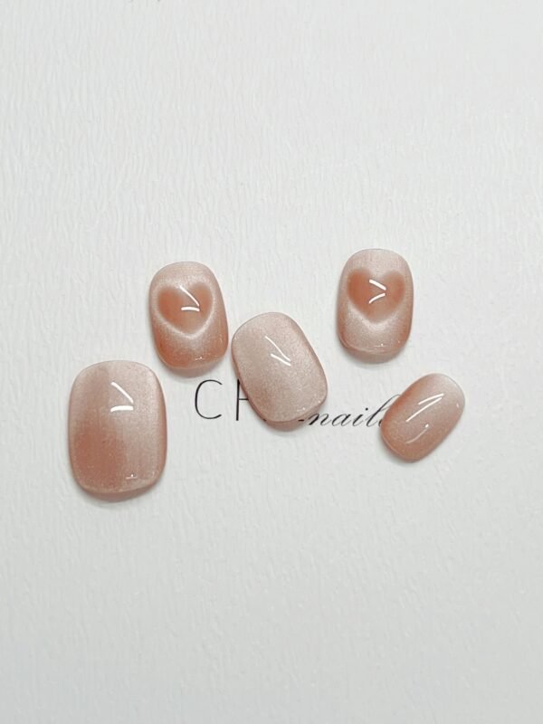 Handmade Nail Sticker Love Cat's Eye - Image 3