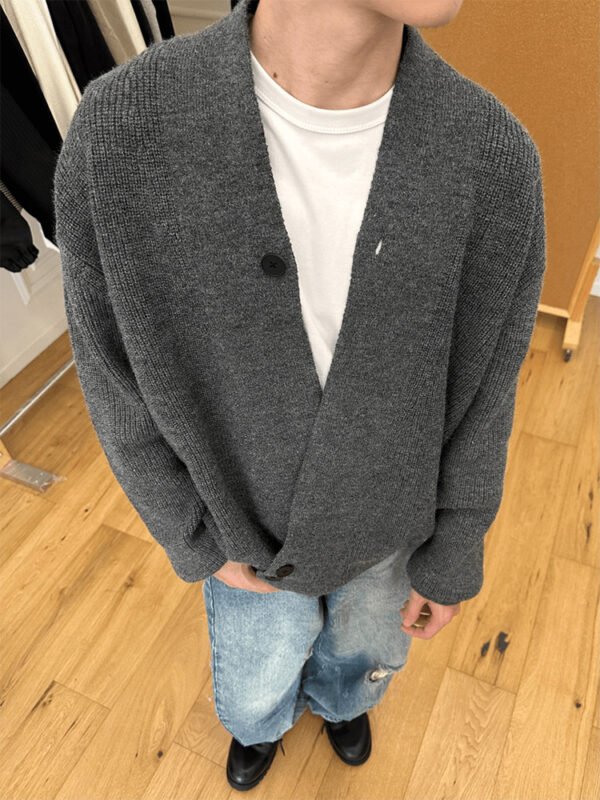 Sweater Cardigan Coat Men's Spring And Autumn - Image 7