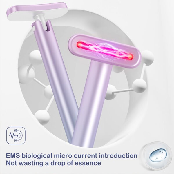 Wand Skin Care EMS Micro-current Introduction Rotatable Vibration Face And Neck Massage - Image 3