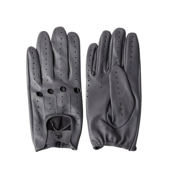 Breathable Single Layer Authentic Leather Sheepskin Fitness Gloves - Image 8