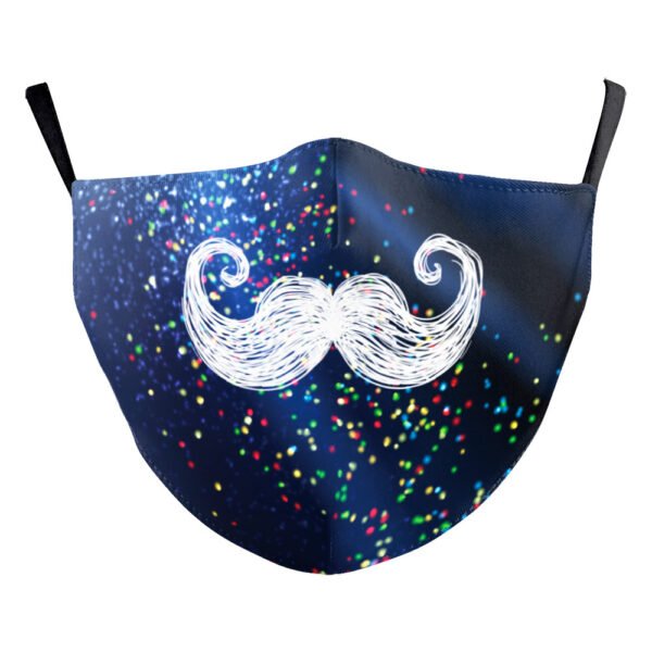Christmas Snowflake Digital Printing Double-layer Dust Mask - Image 4