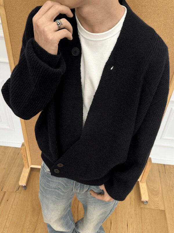 Sweater Cardigan Coat Men's Spring And Autumn - Image 6