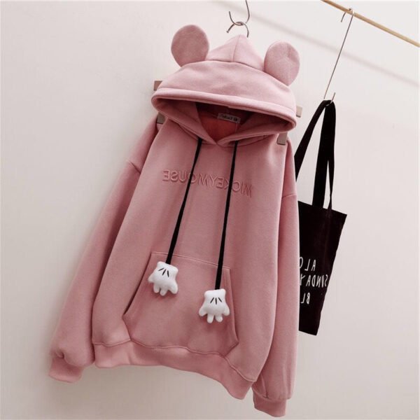 Women's Sweater Fleece-lined Thickening Embroidery - Image 6
