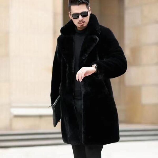 Warm Haining Mink Fur Medium And Long Butterworth - Image 3