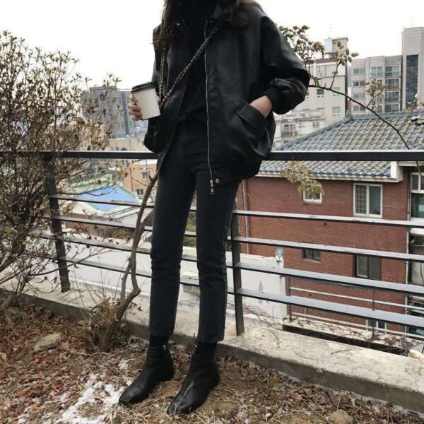 Short Korean Style Loose Student Plus Size Slimming Jacket - Image 3