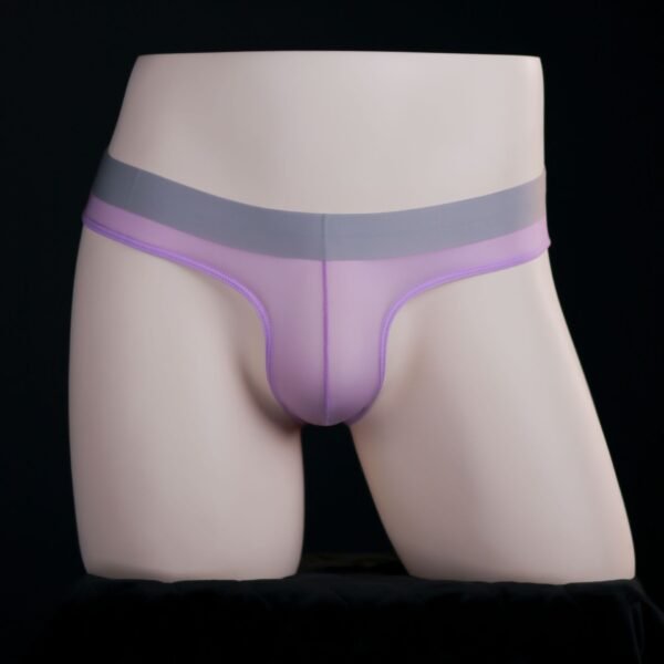 Ultra-Thin Shiny See-through Briefs Men's Underwear