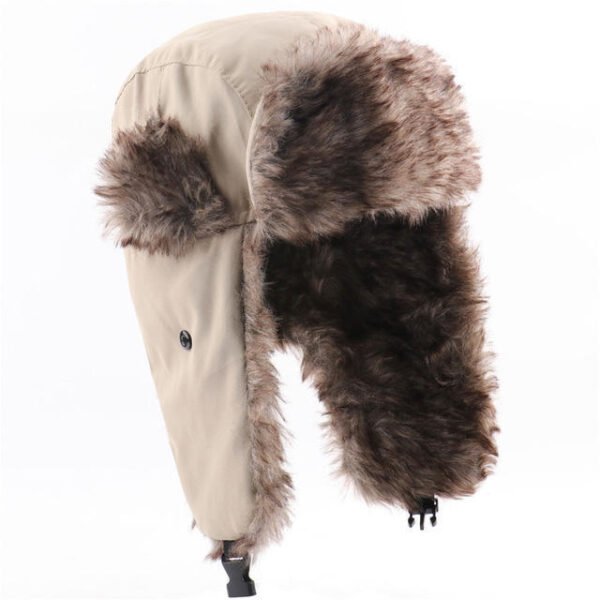 Winter Men's And Women's Warm Outdoor Cold-proof Windproof Earflaps Hat - Image 5