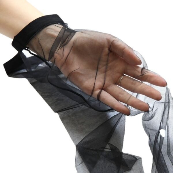 Summer Supernatural Invisible Stockings Women's Thin Transparent Black Seamless One Line Crotch - Image 5