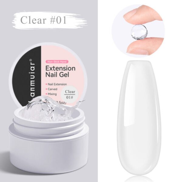 Non-stick Hand Pinch Shaping UV Nail Extension - Image 6