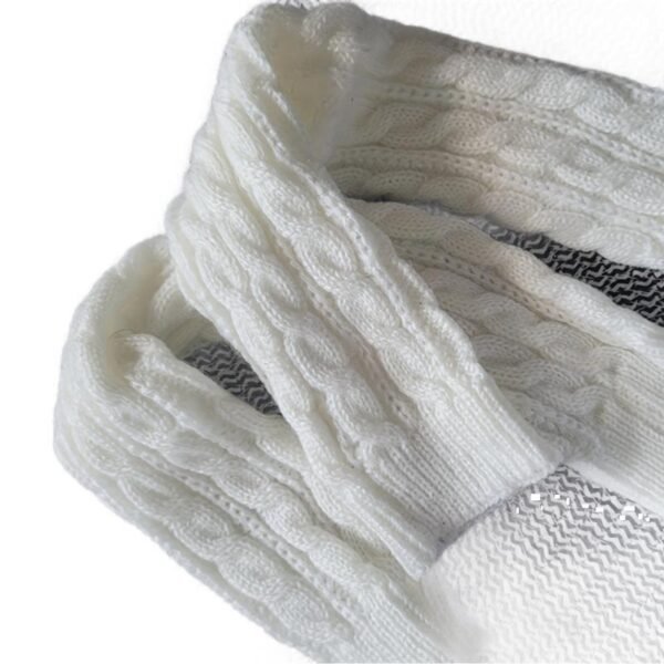 Twist Gloves Wool Half Finger Short Wristband Leakage Finger Arm Sleeve Winter Warm - Image 4