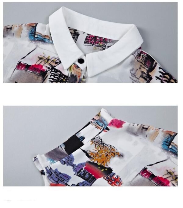 Slim And Fashionable Foreign Style Top - Image 3