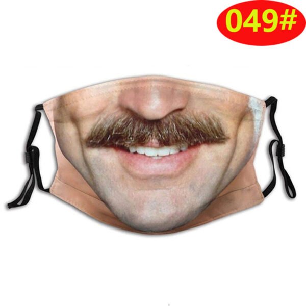 3D Stereo Simulation Human Half Face Creative Spoof Mask - Image 5