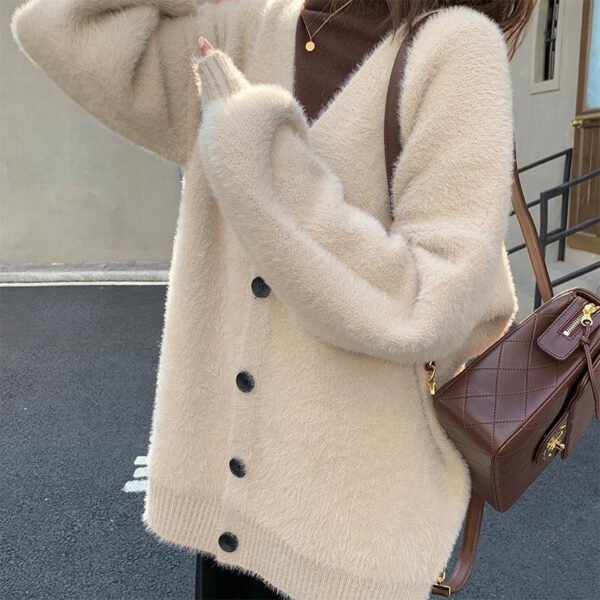 Artificial Mink Fur Sweater - Image 7