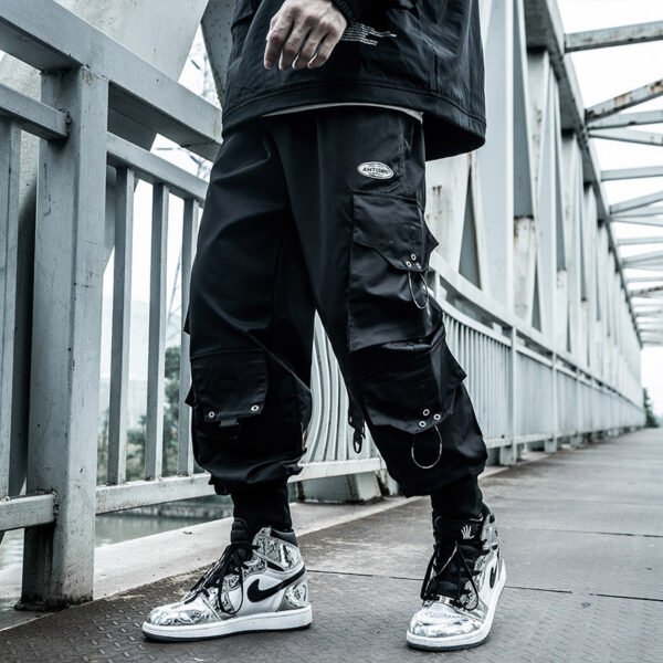 Men's Loose Trendy Hip Hop Trousers - Image 4