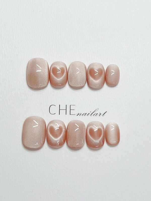 Handmade Nail Sticker Love Cat's Eye - Image 4