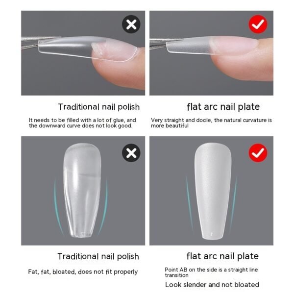 Nail Art Carving-free Grinding Long Trapezoid - Image 5