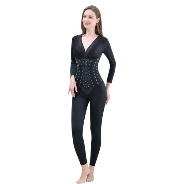Women's Caffeine One-piece Corset Belly Contracting Hip Raise Slim Fit - Image 2