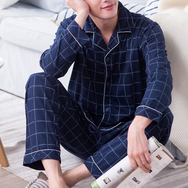 Cotton Spring Models Of Cotton Youth In The Elderly Home Clothing Set - Image 4