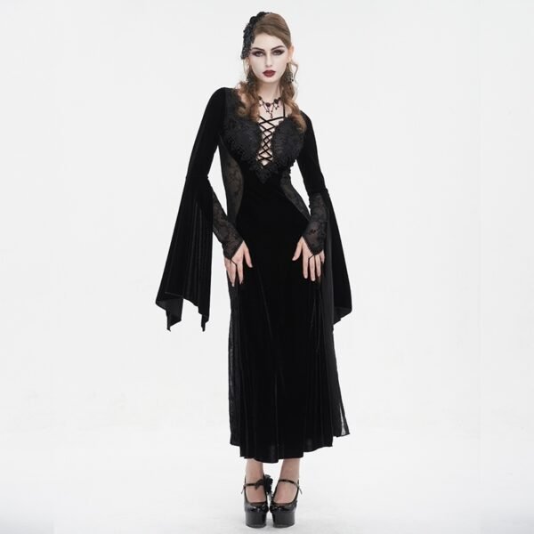 Halloween Women's Halter Strap Split Dress