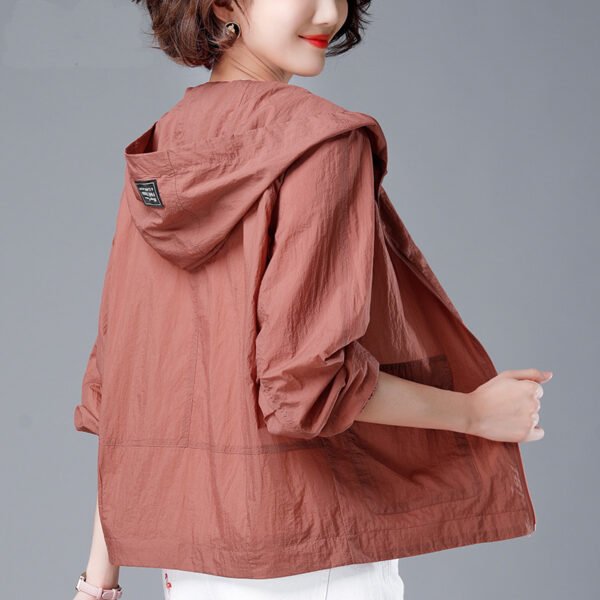 Mom Wear Top Plus Size Long Sleeve Sun Protection Coat - Image 2