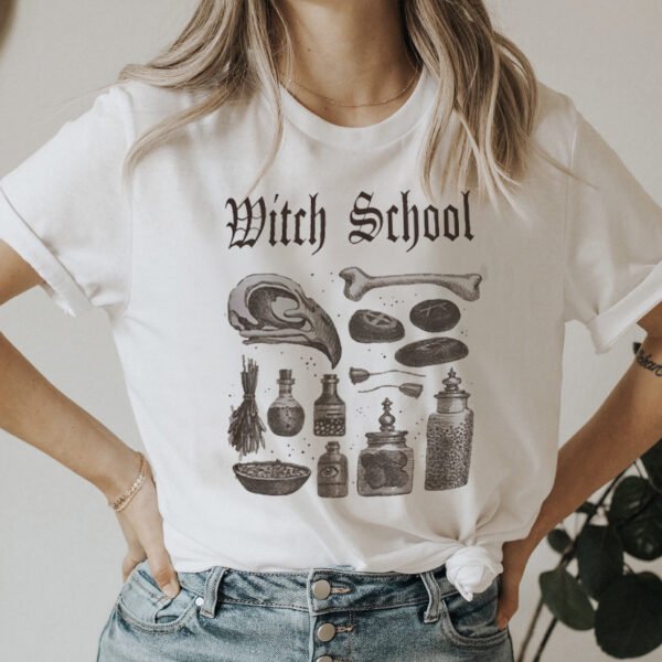 Sweet Cute Letters T-shirt Loose Round Neck - Image 3