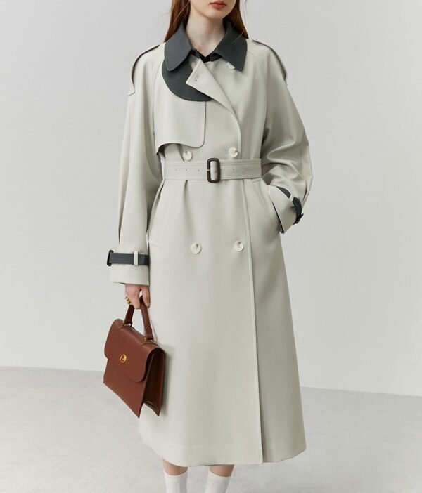 Luxurious Windbreaker coat - Image 9