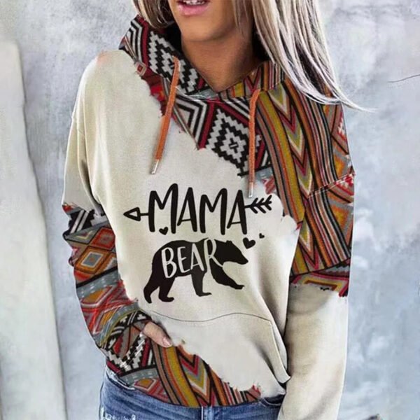 Comfort Loose Casual Drawstring Hoodie - Image 4