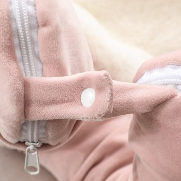 Multifunctional Cartoon Hooded U-shape Pillow Neck Pillow Office Nap Shawl - Image 3