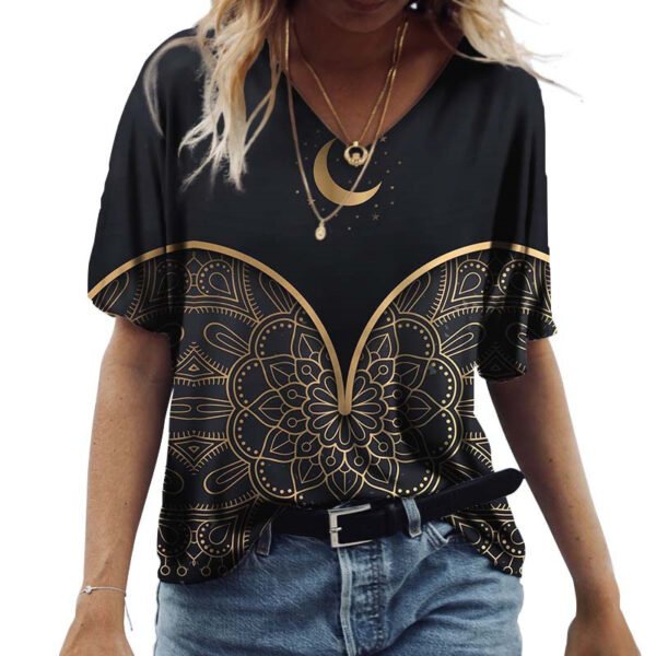 Loose Pullover T Shirt Casual - Image 3