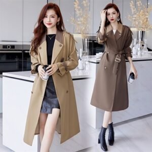 Longline Trench Coat