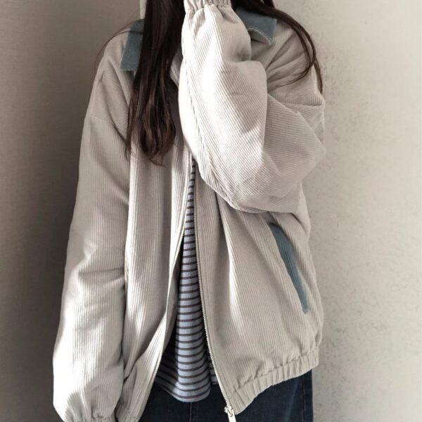 Thickened Lamb Wool Coat Korean Style Loose - Image 5