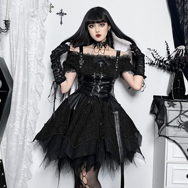 Dark Temperament Graceful And Fashionable Slimming Vest Waist - Image 3