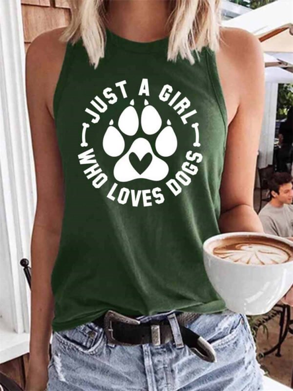 Summer Women's Fruit 3D Printed Casual Sleeveless Vest - Image 7